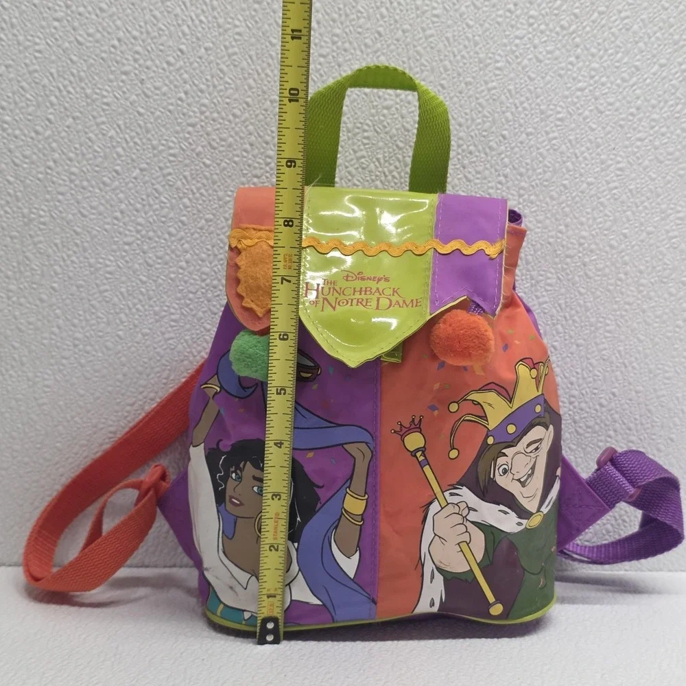Vintage Walt Disney Hunchback of Notre Dame Kids Mini Backpack Bag